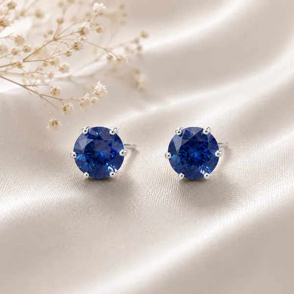 Blue_Silver_925_Sterling_Silver_Round_Cubic_Zirconia_Stud_Earrings_For_Women