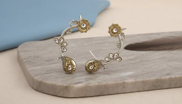 Golden_Alloy_Paisley_Floral_Karnphool_Earrings_For_Women