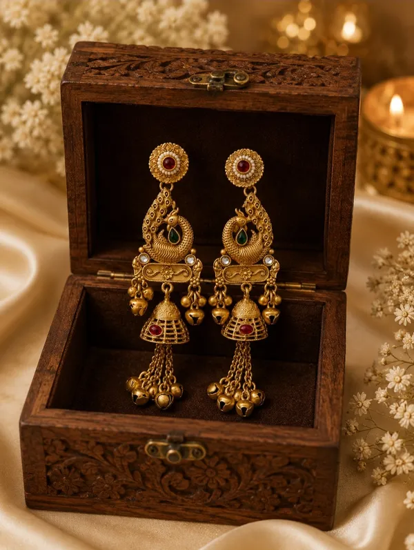 Mayuri_Ghungroo_Jhumki