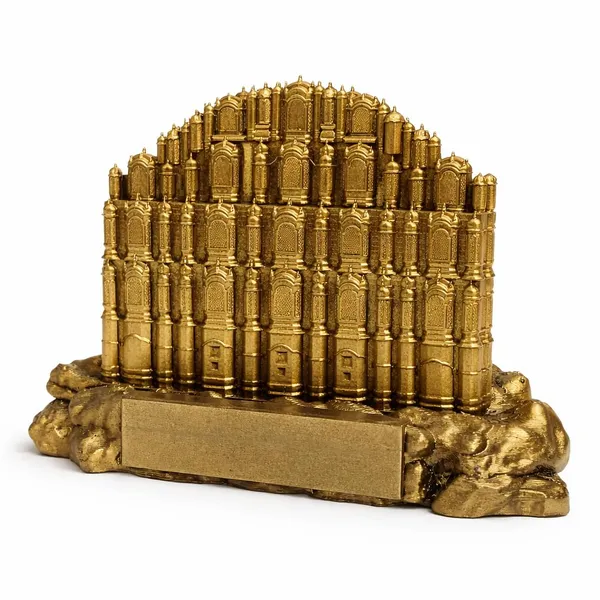 Golden_Resin_Hawa_Mahal_Miniature_Statue_Showpiece