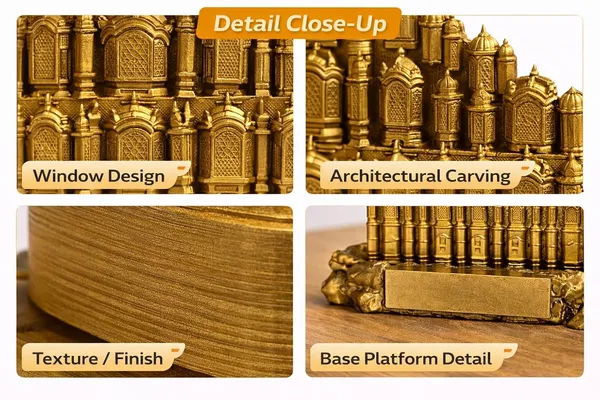 Golden_Resin_Hawa_Mahal_Miniature_Statue_Showpiece