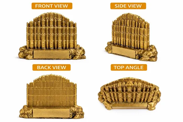 Golden_Resin_Hawa_Mahal_Miniature_Statue_Showpiece