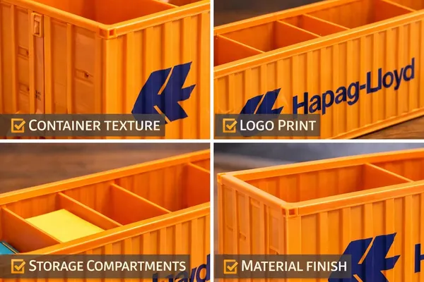 Orange_Pla_Plastic_Industrial_Cargo_Container_Desk_Organizer_Pen_Holder
