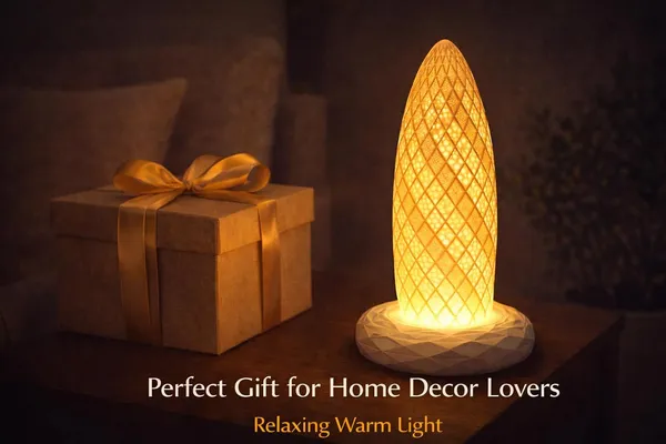 White__Textured_Gherkin_London_Led_Table_Lamp