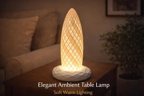 White__Textured_Gherkin_London_Led_Table_Lamp