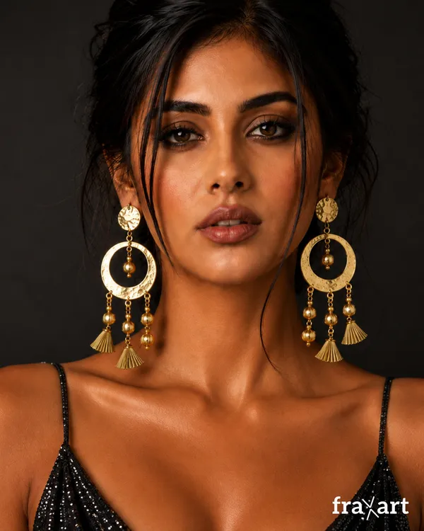 Brass_Crescent_Triplet_Earrings