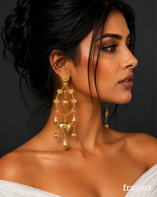 Brass_Teardrop_Heart_Earring