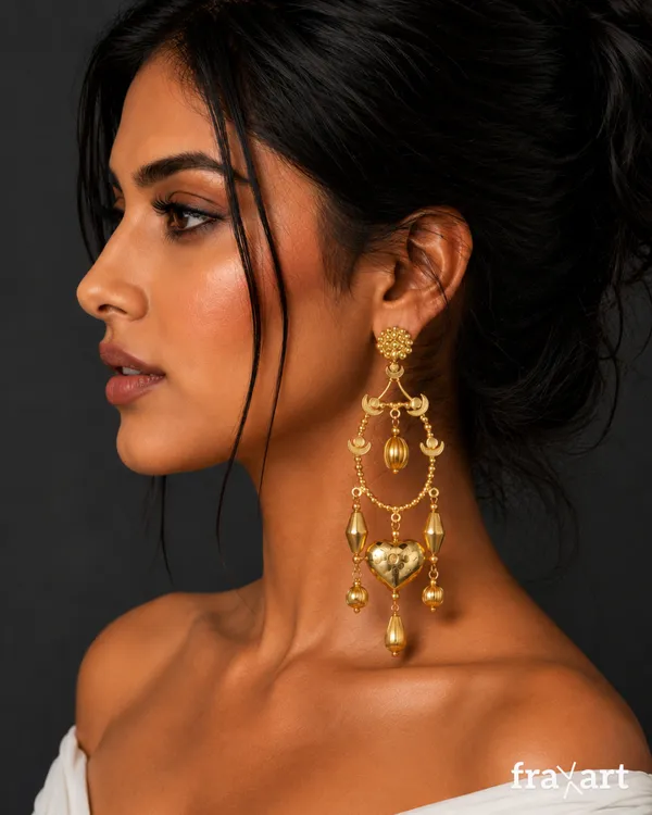 Brass_Teardrop_Heart_Earring