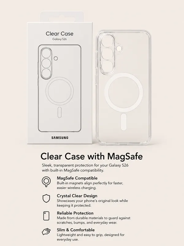 Cover_World_Clear_Polycarbonate_Magsafe_Back_Cover_For_Samsung_Galaxy_S26