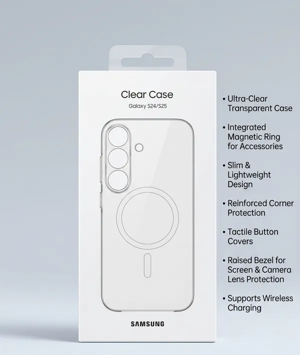 Cover_World_Clear_Polycarbonate_Magsafe_Back_Cover_For_Samsung_Galaxy_S24_&_S25