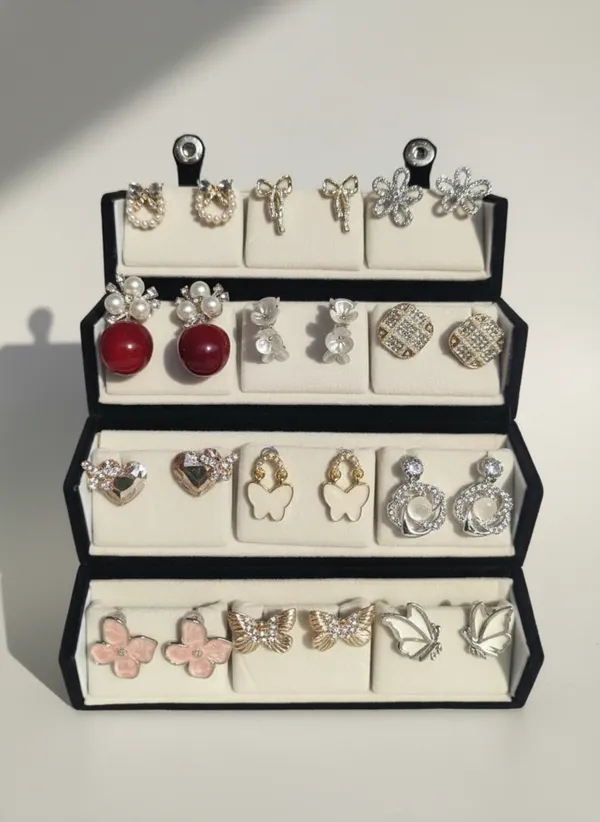 Multicolor_Anti_Tarnish_Stainless_Steel_Earring_Set_For_Women_(Pack_Of_12_)