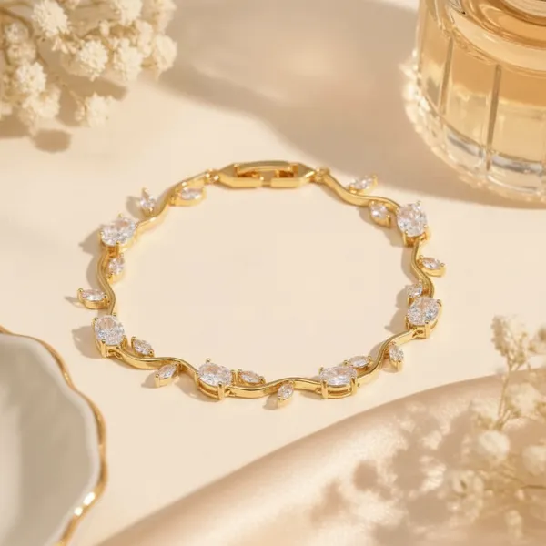 Gold_&_White_TULIP_BRACELET_Plated_Anti_Tarnish_Stainless_Steel_Bracelet_For_Women