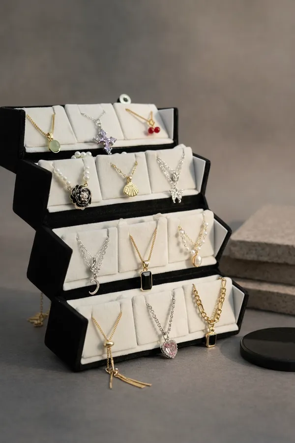 Black_&_White_Gold_Plated_Anti_Tarnish_Stainless_Steel_Jewellery_Display_Stand_For_Women_(Pack_Of_12_)
