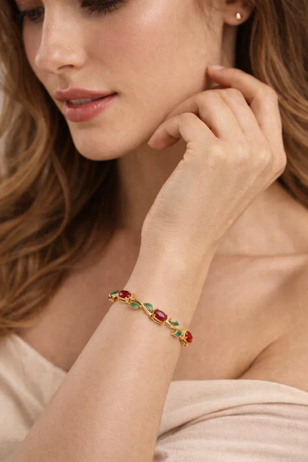 Red_TULIP_BRACELET_Gold_Plated_Anti_Tarnish_Stainless_Steel_Bracelet_For_Women