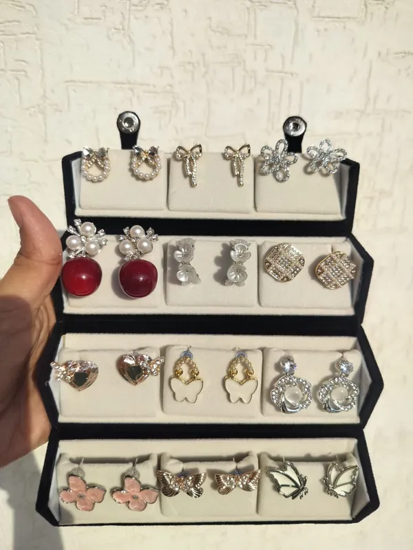 Multicolor_Anti_Tarnish_Stainless_Steel_Earring_Set_For_Women_(Pack_Of_12_)