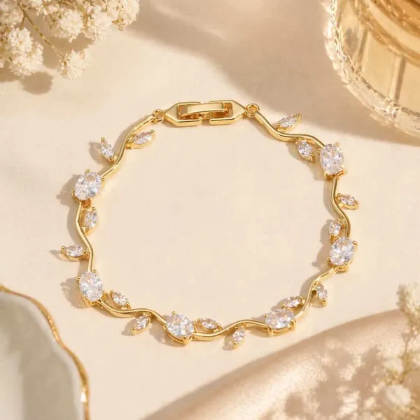 Gold_&_White_TULIP_BRACELET_Plated_Anti_Tarnish_Stainless_Steel_Bracelet_For_Women