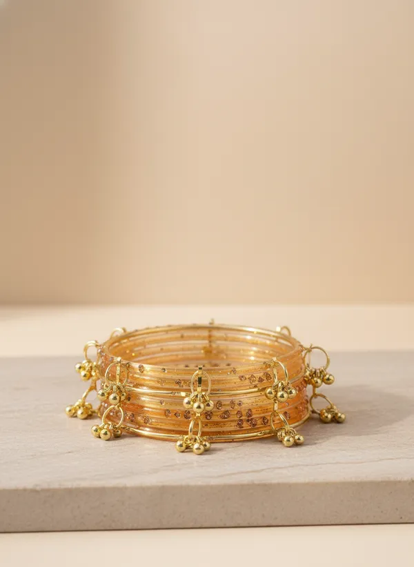 Gold_Glass_With_Stones_Bangle_Set_For_Women