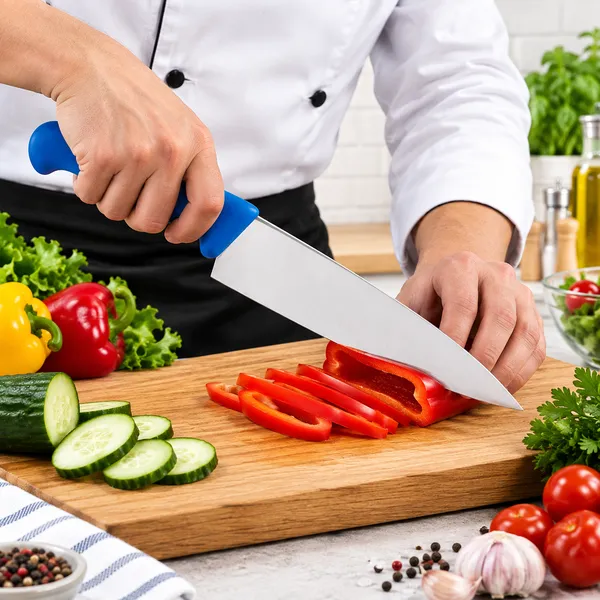 OMKARIXA_12_Inch_Professional_Chef_Knife_|_Stainless_Steel_Kitchen_Knife_|_Ultra_Sharp_Blade_|_Corrosion_Resistant_|_Pointed_Handle_|_Japanese_Grade_|_Home_&_Commercial_Kitchen,_Blue