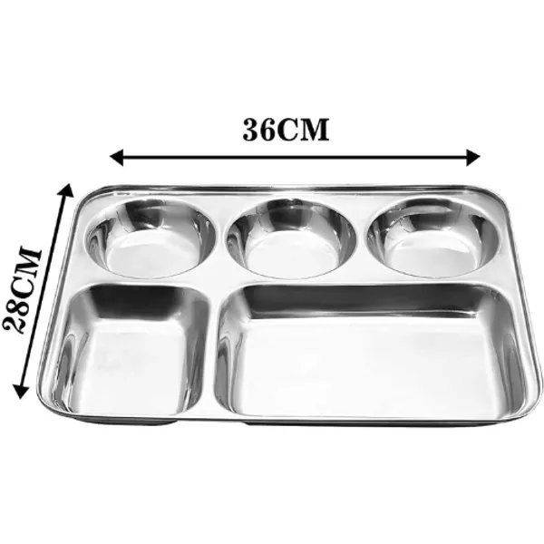 Omkarixa_Stainless_Steel_Laser_Partition_Plate_5_in_1_Bhojan_Thali_Dinner_Plate