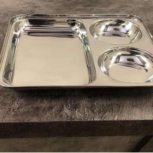 OMKARIXA_Stainless_Steel_3-in-1_Compartment_Plate_|_Snack,_Idli_&_Breakfast_Plate