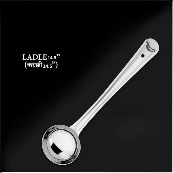OMKARIXA_1_Piece_Stainless_Steel_Ladle_for_Cooking_&_Serving_|_Karchi/Soup_Ladle/Kalchun_|_Pack_of_1_|_Silver_(14.5_inch)
