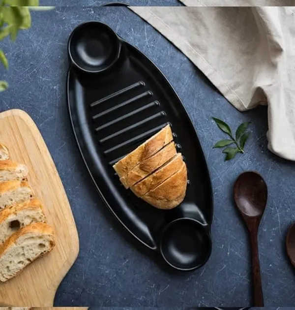 Black_Melamine_Premium_Serving_Platter_Tray_For_Kitchen