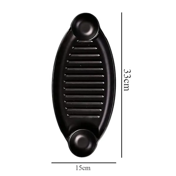 Black_Melamine_Premium_Serving_Platter_Tray_For_Kitchen