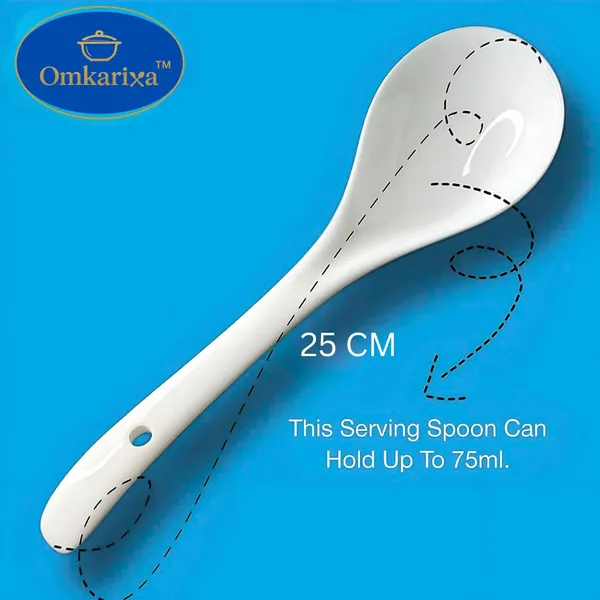 White_Melamine_Premium_Serving_Spoon_And_Tableware_Spoon_For_Kitchen