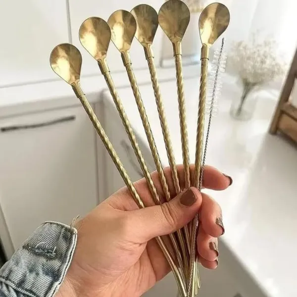 Golden_Stainless_Steel_Premium_Stainless_Steel_Straw_And_Spoon_Set_For_Kitchen