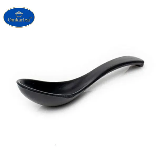 Black_Melamine_Premium_Soup_Spoon_Set_For_Kitchen