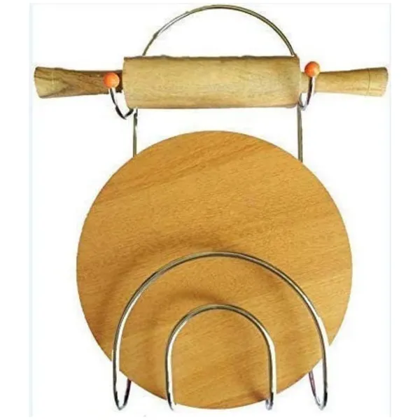 Silver_Stainless_Steel_Premium_Rolling_Pin_And_Chakla_Stand_For_Kitchen