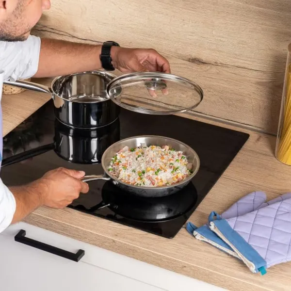 OMKARIXA_Platinum_Triply_Stainless_Steel_Frying_Pan_1_Litre,_22_cm_|_2.5_mm_Thick_Tri-Ply_Cookware