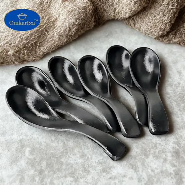 Black_Melamine_Premium_Soup_Spoon_Set_For_Kitchen