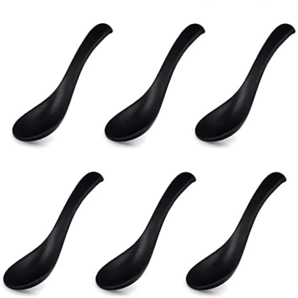 Black_Melamine_Premium_Soup_Spoon_Set_For_Kitchen