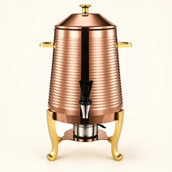 OMKARIXA_3.5_Gallon_Stainless_Steel_Beverage_Dispenser,_Hot_Drink_Urn_for_Tea,_Coffee,_Milk_&_Water,_for_Buffet,_Parties_and_Catering