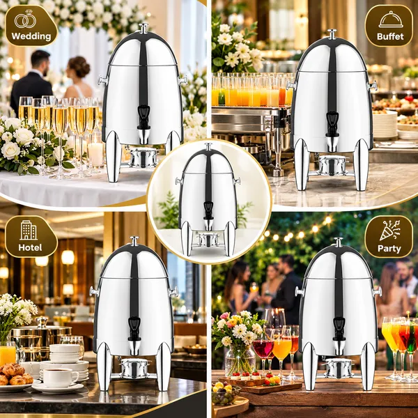 OMKARIXA_Commercial_Beverage_Dispenser,_3_Gallon_Stainless_Steel_Hot_&_Cold_Drink_Urn_with_Spigot,_Ice_Core_and_Fuel_Holder_for_Juice,_Tea,_Milk_&_Parties