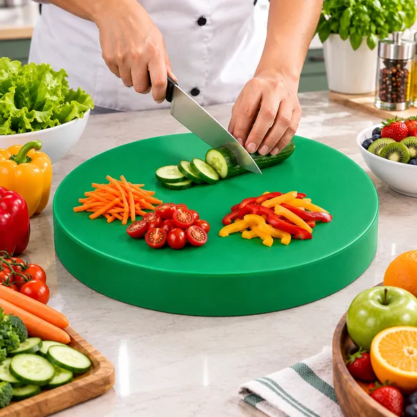 OMKARIXA_Green_HDPE_Chopping_Board,_14_×_2_Inch,_Food_Preparation_Cutting_Board_for_Kitchen