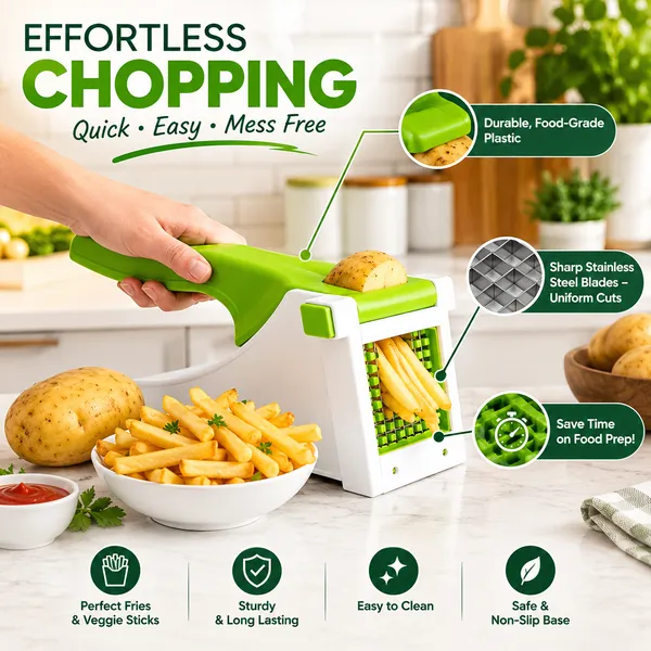 OMKARIXA_Manual_Vegetable_Chopper_with_French_Fries_Cutter,_Multi-Blade_Kitchen_Slicer_for_Potato,_Onion,_Carrot,_Cucumber_&_Salad