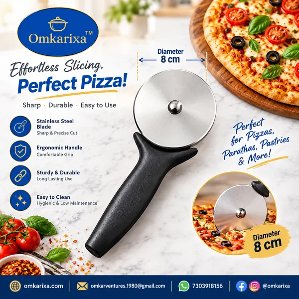 OMKARIXA_Pizza_Cutter_Wheel,_8_cm_Diameter,_Mixed_Colours,_Kitchen_Tool_for_Cutting_Pizza,_Flatbread,_Pastry_&_Dough