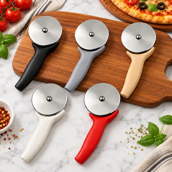 OMKARIXA_Pizza_Cutter_Wheel,_8_cm_Diameter,_Mixed_Colours,_Kitchen_Tool_for_Cutting_Pizza,_Flatbread,_Pastry_&_Dough