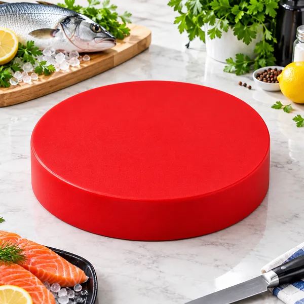 OMKARIXA_Red_HDPE_Chopping_Board,_14_×_2_Inch,_Food_Preparation_Cutting_Board_for_Kitchen