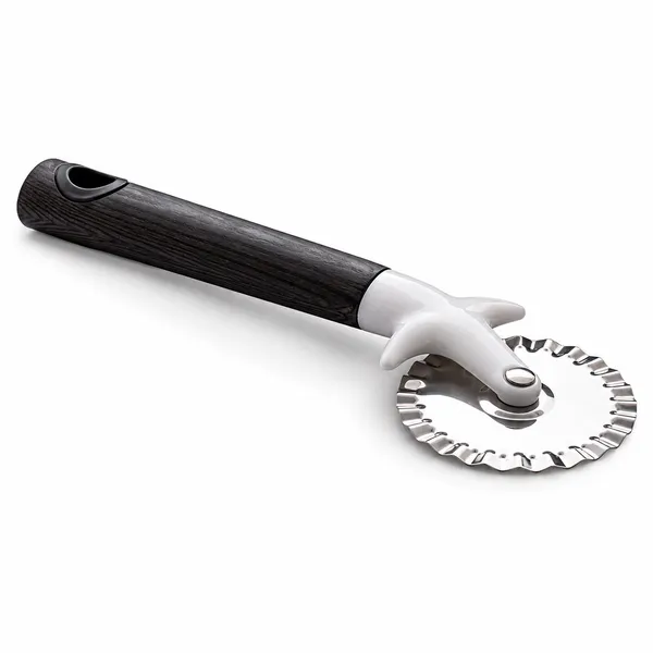 OMKARIXA_Stainless_Steel_Pastry_Dough_Cutter_with_Fluted_Wheel_and_Black_Handle,_Pastry,_Pasta_&_Dough_Cutting_Tool