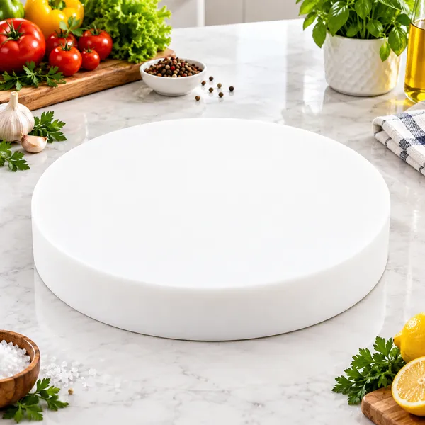 OMKARIXA_White_HDPE_Chopping_Board,_14_×_2_Inch,_Food_Preparation_Cutting_Board_for_Kitchen