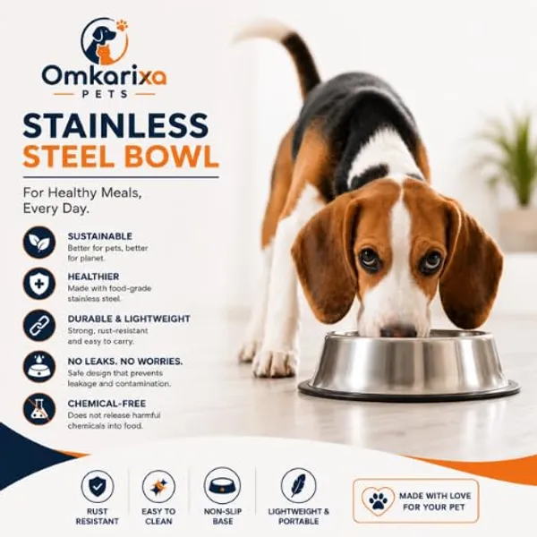 Stainless_Steel_Dog_Bowl_Set