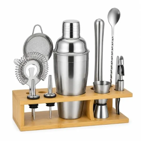 11_Pcs_Bar_Set_Silver