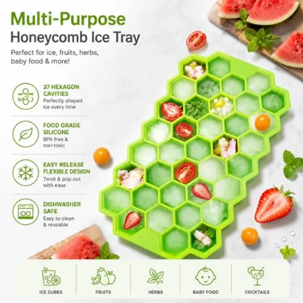 Silicone_Honeycomb_Ice_Cube_Mould_Tray_|_37_Cavity