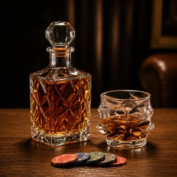 Everest_Square_Crystal_Whiskey_Glasses_Set_of_2pc