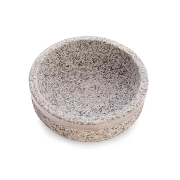 OMKARIXA_Granite_Spice_Bowl_with_Stainless_Steel_Rim_|_18_cm_Decorative_Kitchen_Serving_Bowl_for_Spices,_Chutney,_Dry_Fruits,_Snacks_&_Condiments