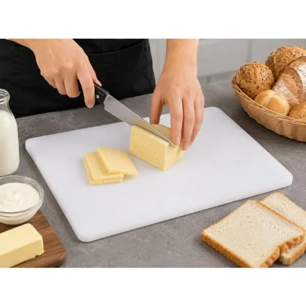 OMKARIXA_NSF_HDPE_Chopping_Board_White_30x45cm,_1_Inch_Thick
