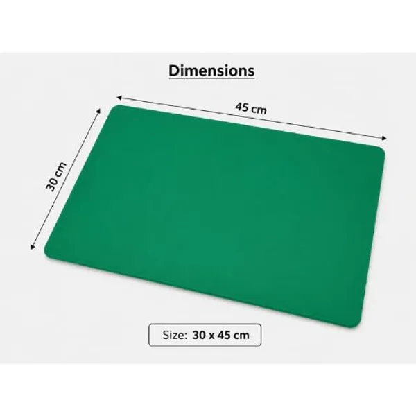 OMKARIXA_NSF_HDPE_Chopping_Board_Green_30x45cm,_1_Inch_Thick